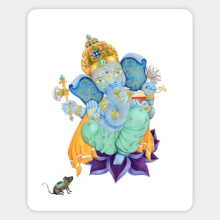 Lord Ganesha - The Obstruction Destroyer Magnet